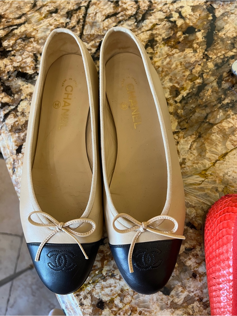 Chanel Classic Ballerina Shoes .sz 41